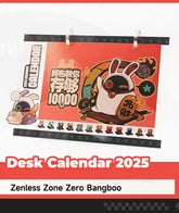 ZZZ Bangboo Desk Calendar 2025